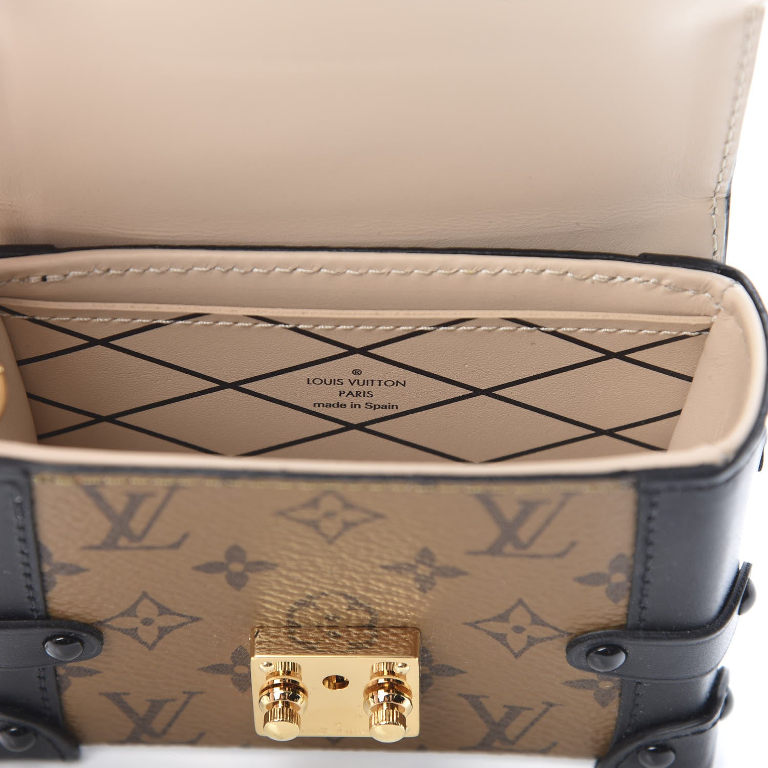 Louis Vuitton Reverse Monogram Essential Trunk Black 6 of 6