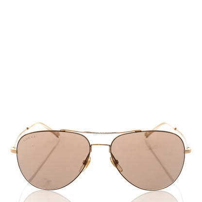 Gucci Aviator Sunglasses GG2245S Brown 2 of 8