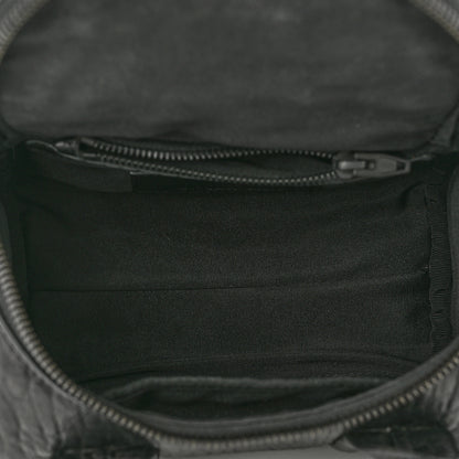 Alexander Wang Pebbled Lambskin Mini Rockie Black Matte Black Hardware 5 of 9
