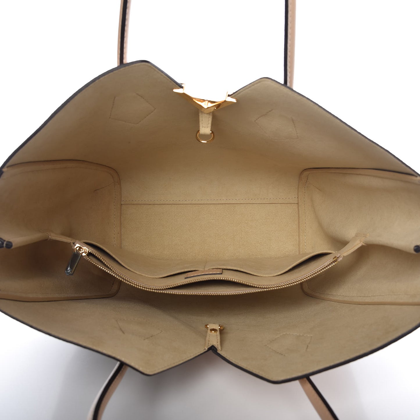 Calfskin Monogram Kimono Tote Dune