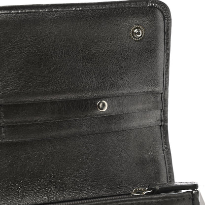 Burberry Shimmer Check Continental Wallet Pewter 7 of 7