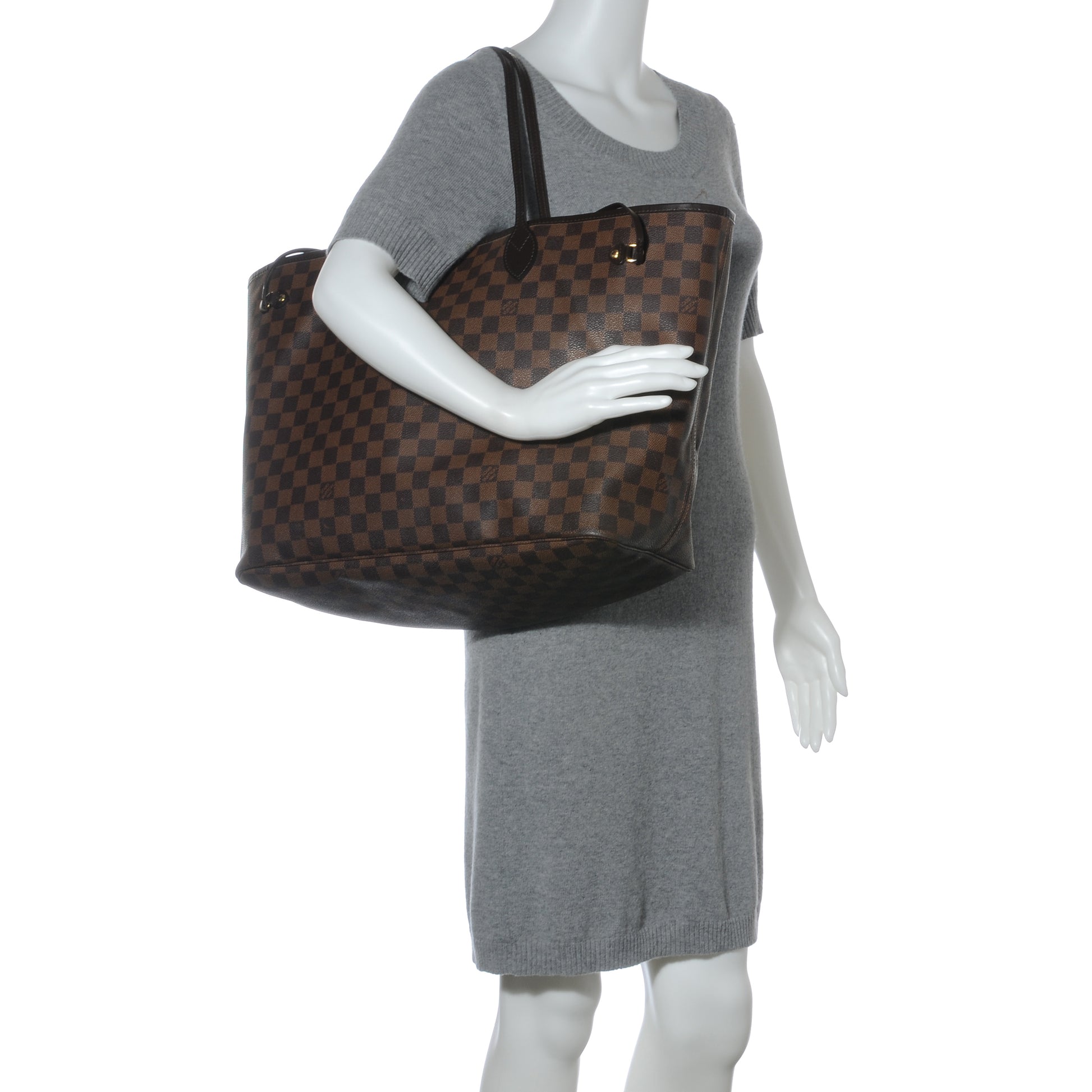 Louis Vuitton Damier Ebene Neverfull GM 2 of 7