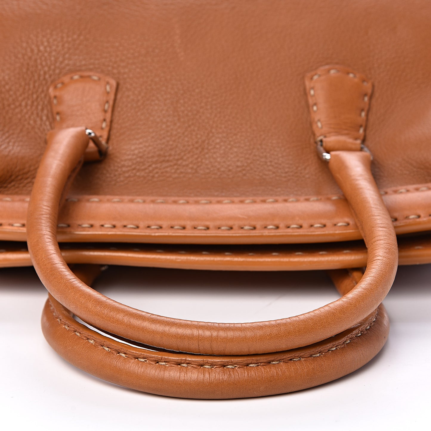 Calfskin Romano Selleria Adele 1328 Bag Brown