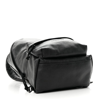 Balenciaga Grained Calfskin Small Explorer Backpack Black 4 of 10