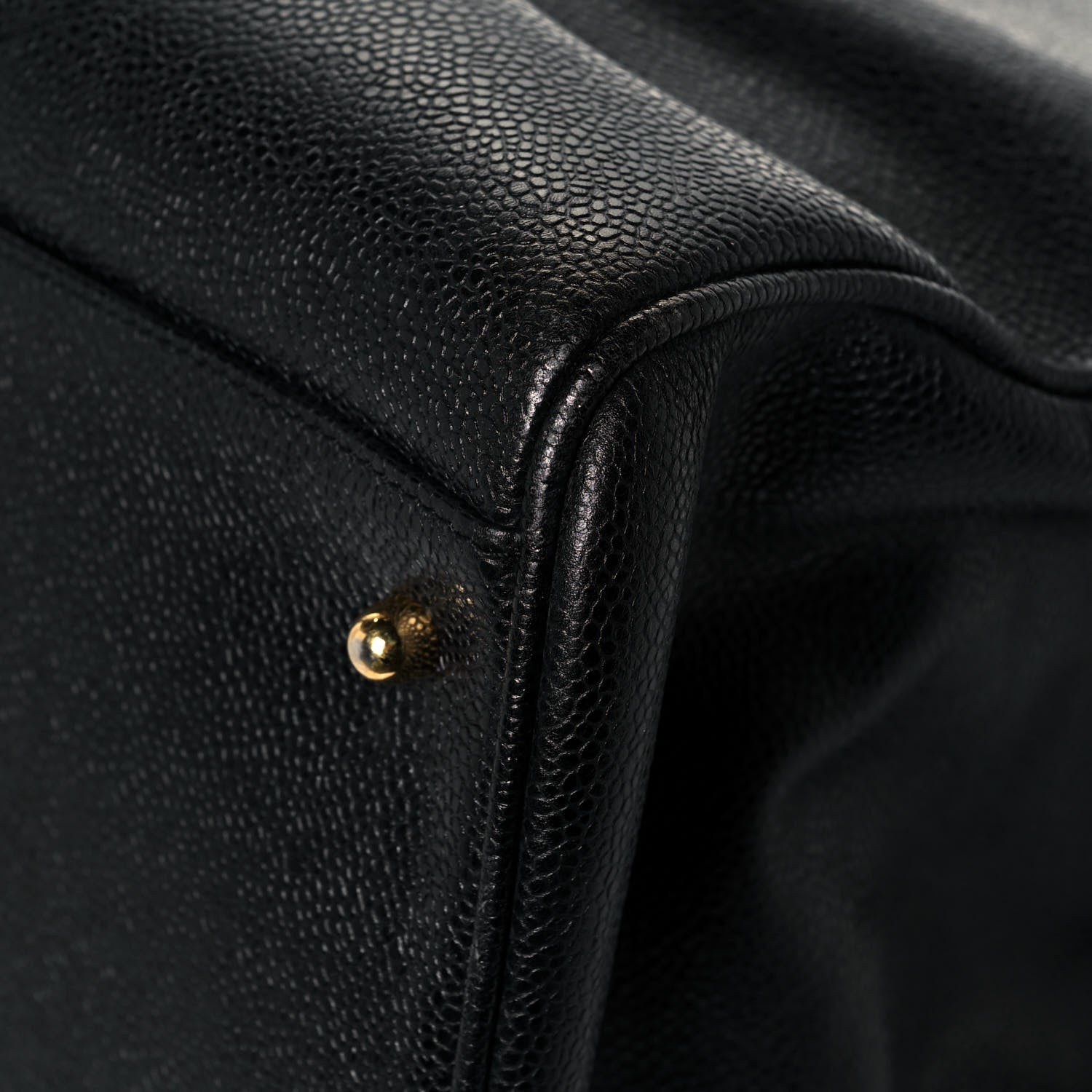 Chanel Caviar XL Weekender Bag Black 12 of 16