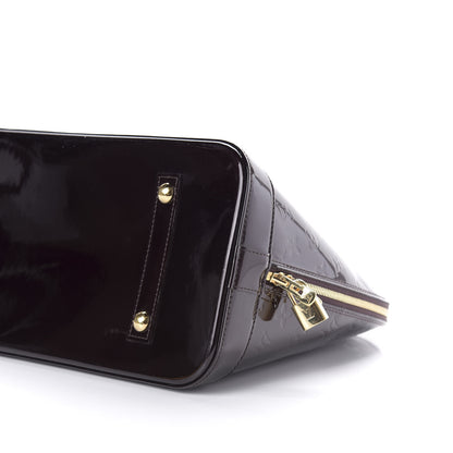 Louis Vuitton Vernis Alma GM Amarante 7 of 10