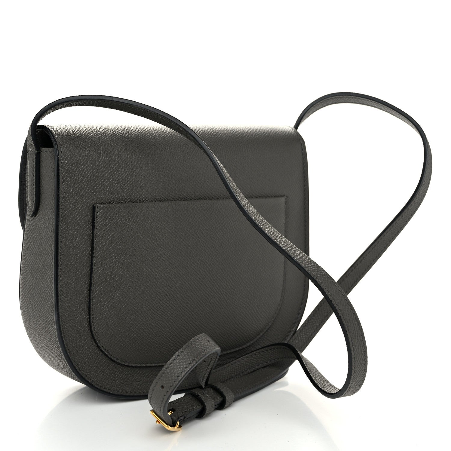 Celine Baby Grained Calfskin Small Trotteur Grey 3 of 11