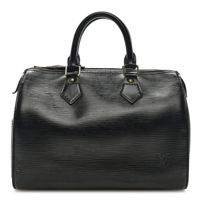 Louis Vuitton Epi Speedy 25 Black 1 of 9