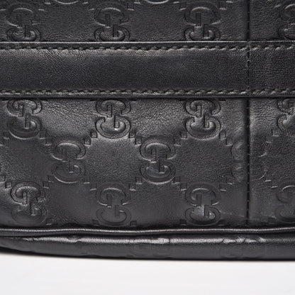 Gucci Guccissima Medium GG Twins Hobo Black 9 of 10