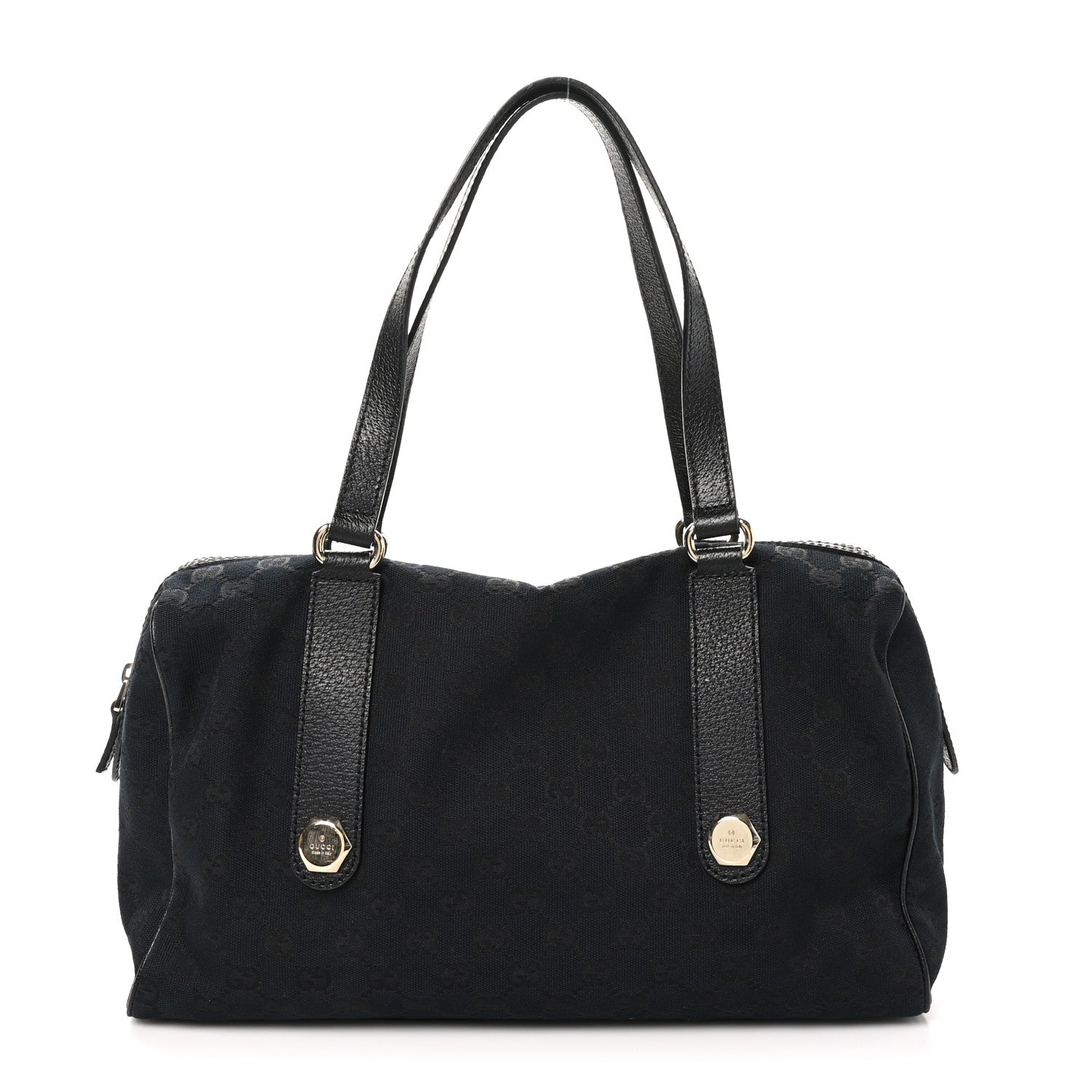 Gucci Monogram Charmy Boston Black 1 of 11