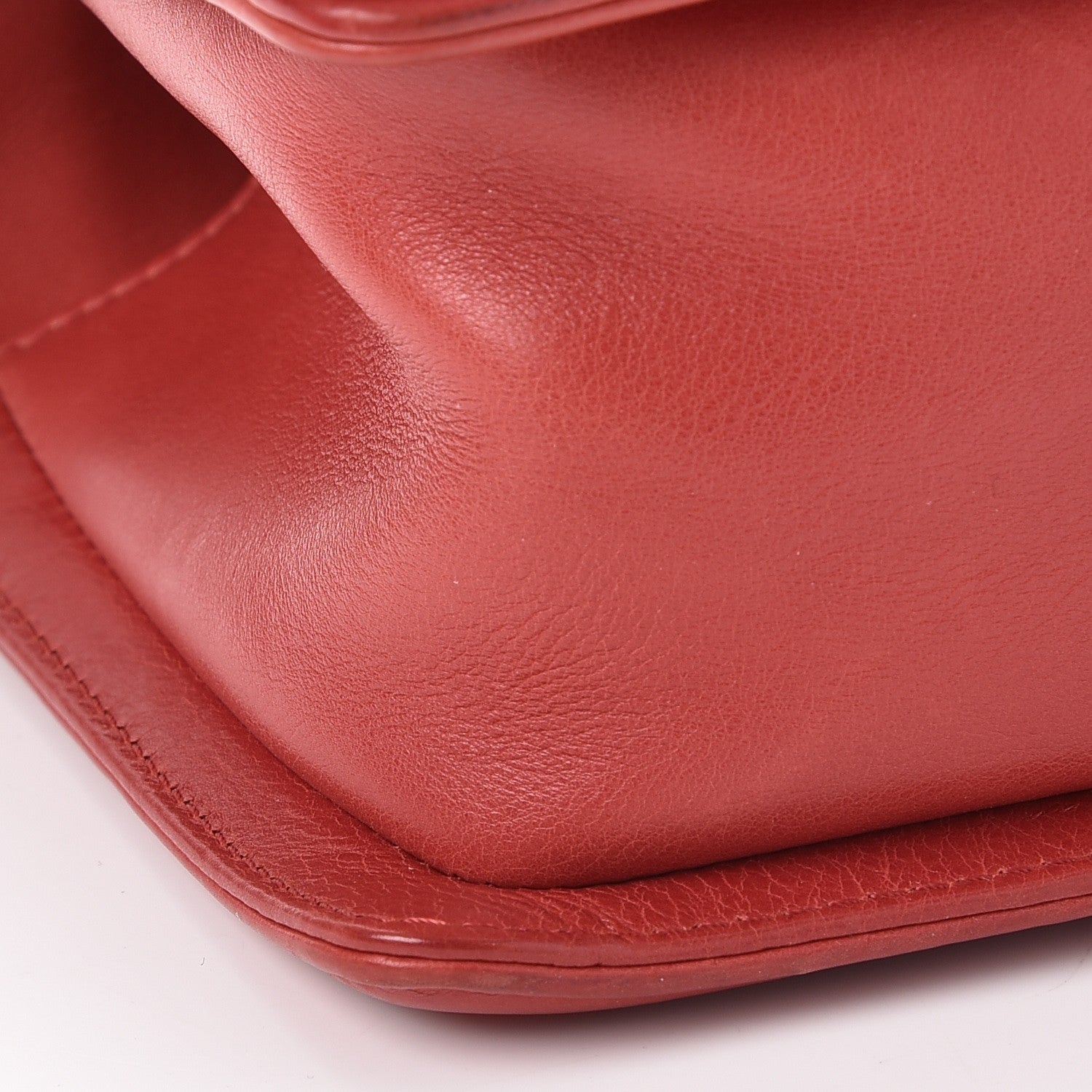 Chanel Calfskin Quilted Medium Boy Flap Red 9 of 12