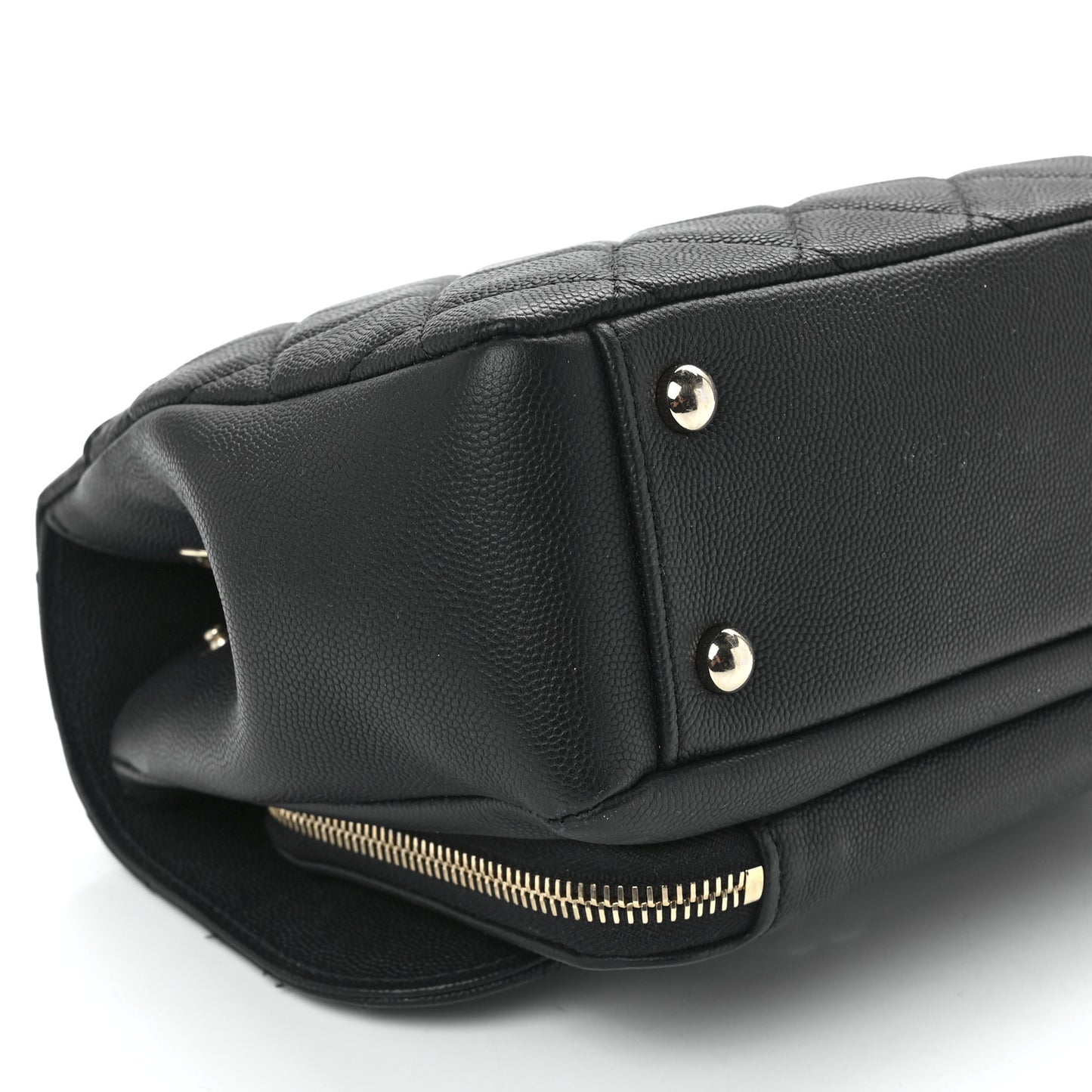 Caviar Quilted Medium Business Affinity Flap Black