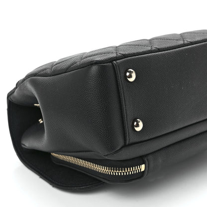 Chanel Caviar Quilted Medium Business Affinity Flap Black 10 of 13