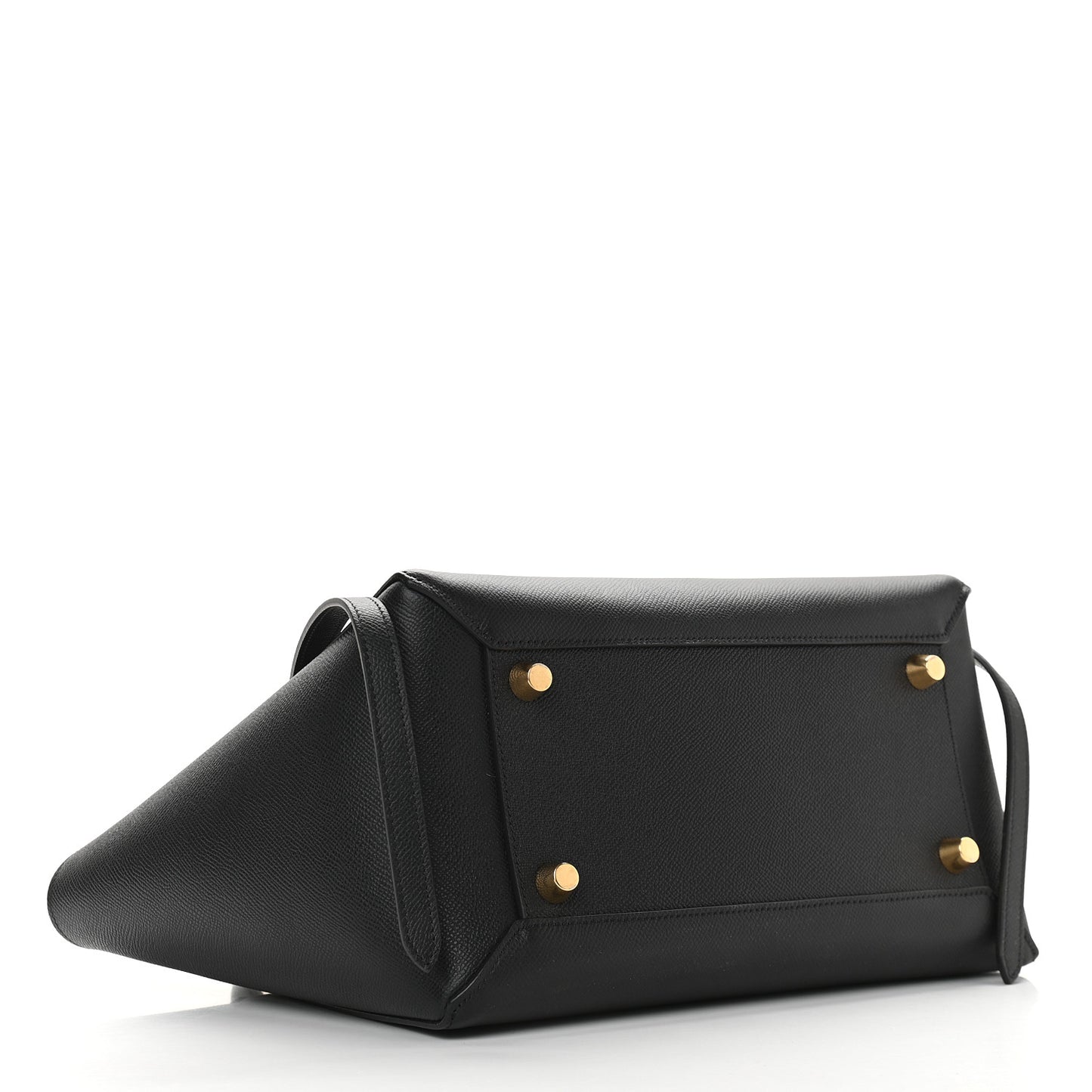 Grained Calfskin Mini Belt Bag Black