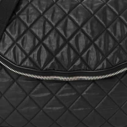 Chanel Nylon Quilted XL Coco Cocoon Messenger Black 8 of 10