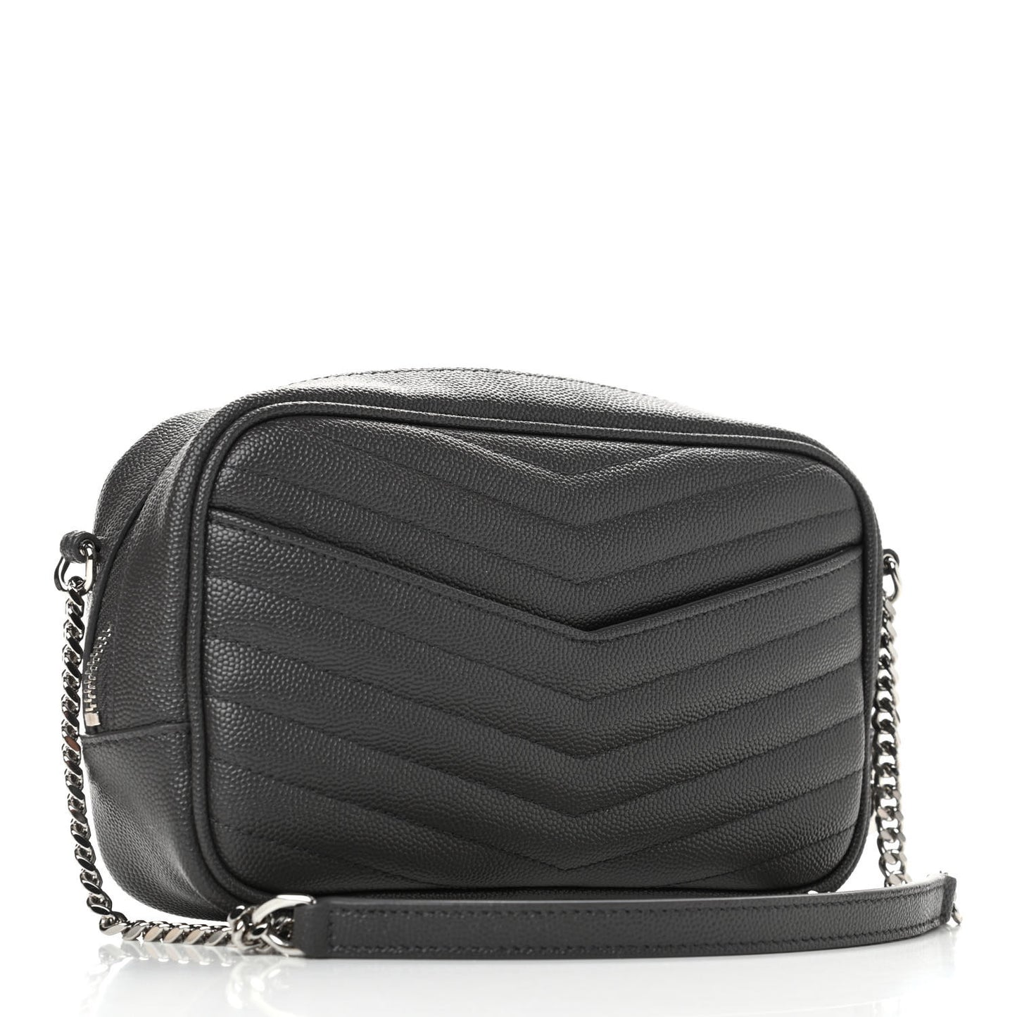 Grain De Poudre Matelasse Monogram Mini Lou Camera Bag Asphalt