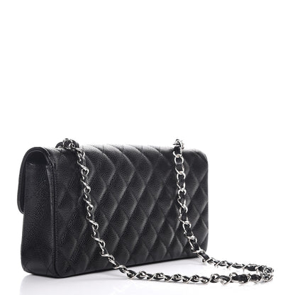 Chanel Caviar Quilted East West Flap Black 3 of 8