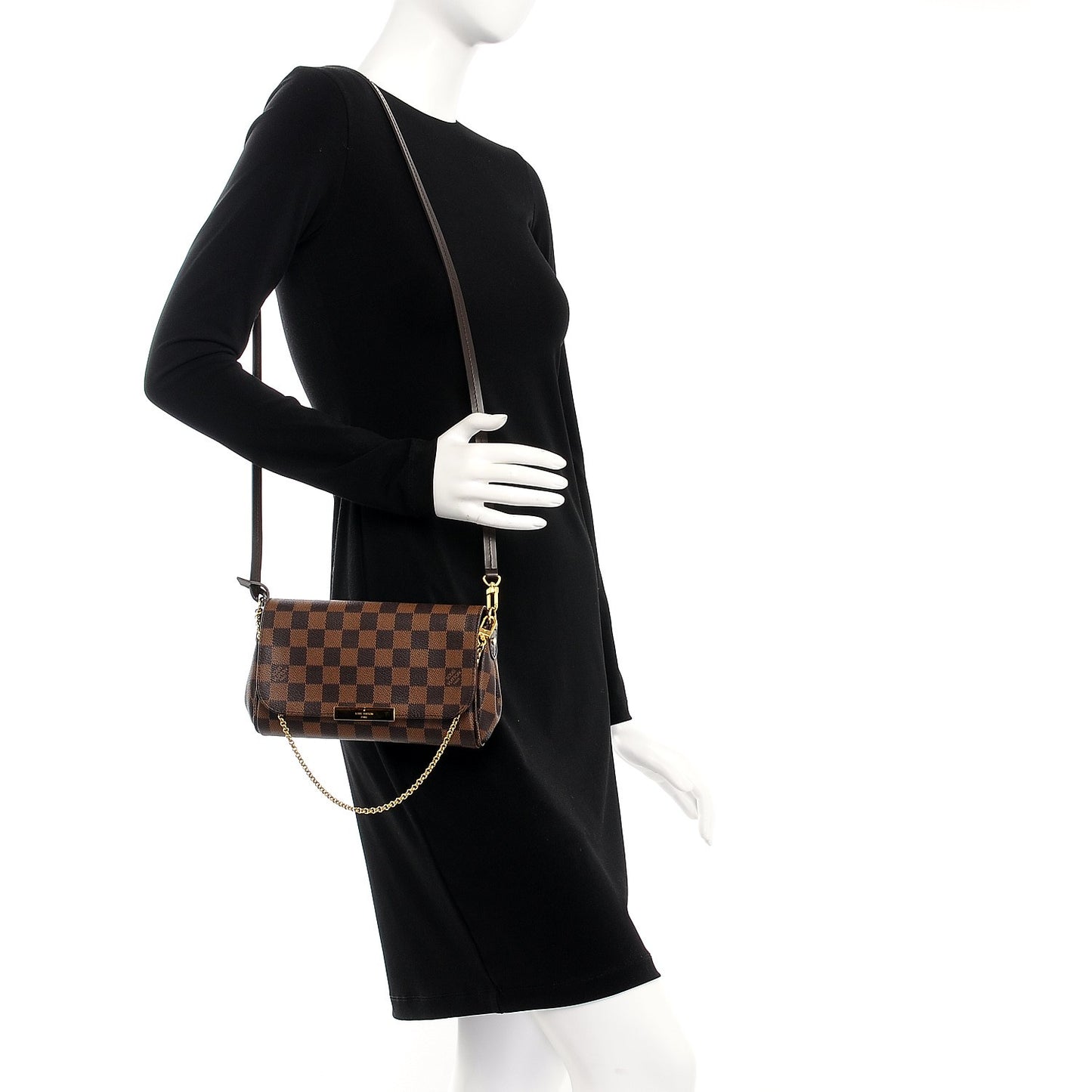 Damier Ebene Favorite PM