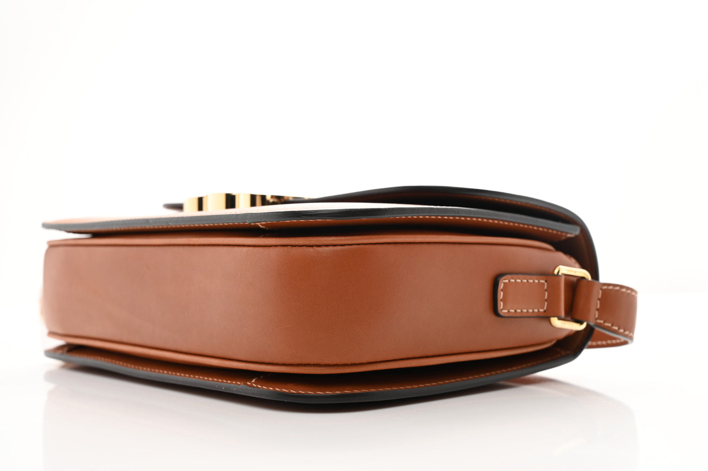 Natural Calfskin Medium Triomphe Tan