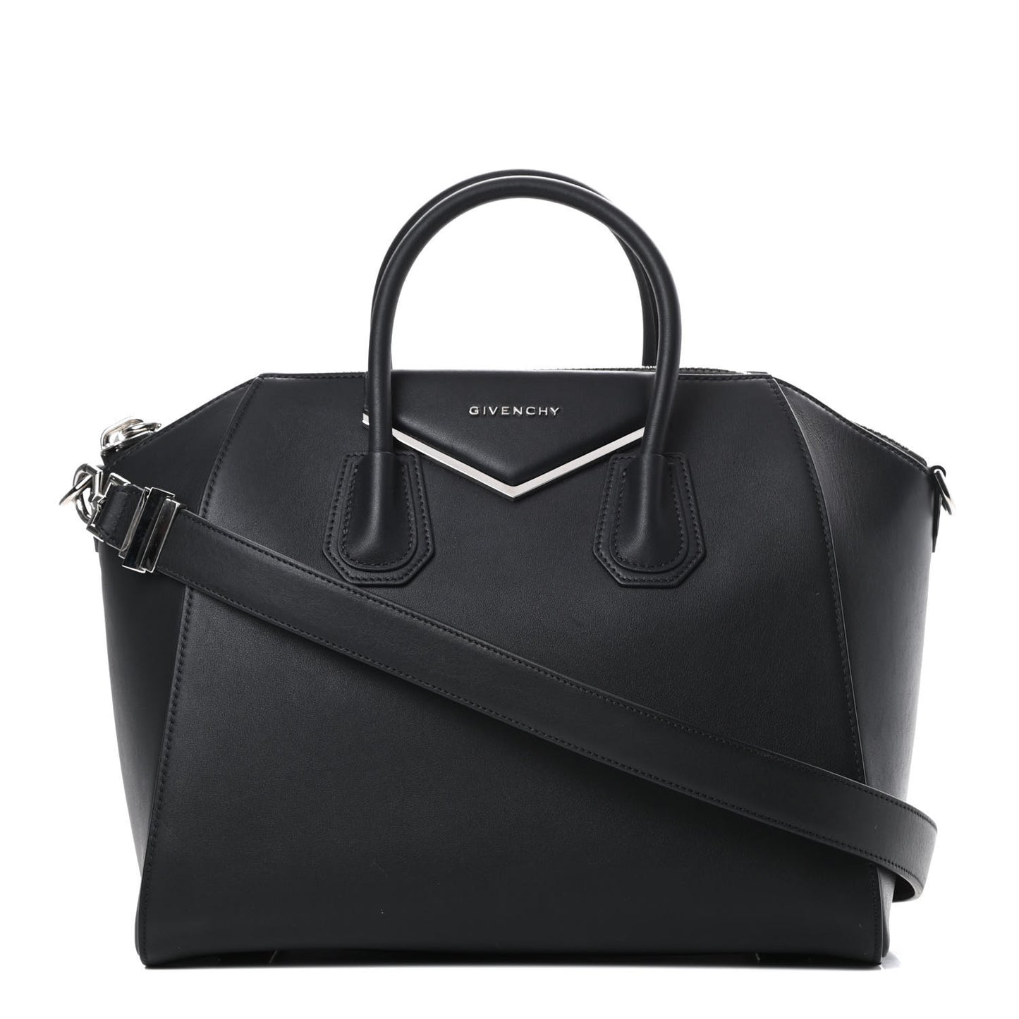 Calfskin Medium Metal Antigona Black