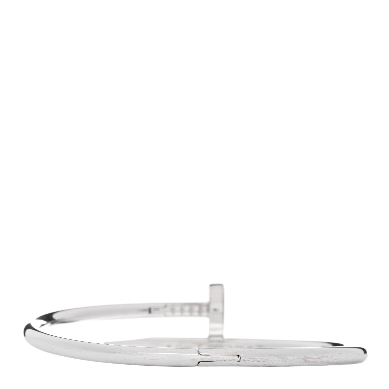 Cartier 18K White Gold Juste Un Clou Bracelet 17 2 of 3
