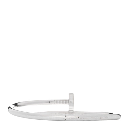 Cartier 18K White Gold Juste Un Clou Bracelet 17 2 of 3