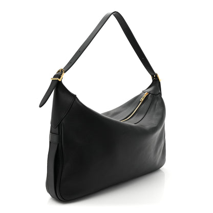 Celine Supple Calfskin Large Romy Shoulder Bag Black 3 of 8