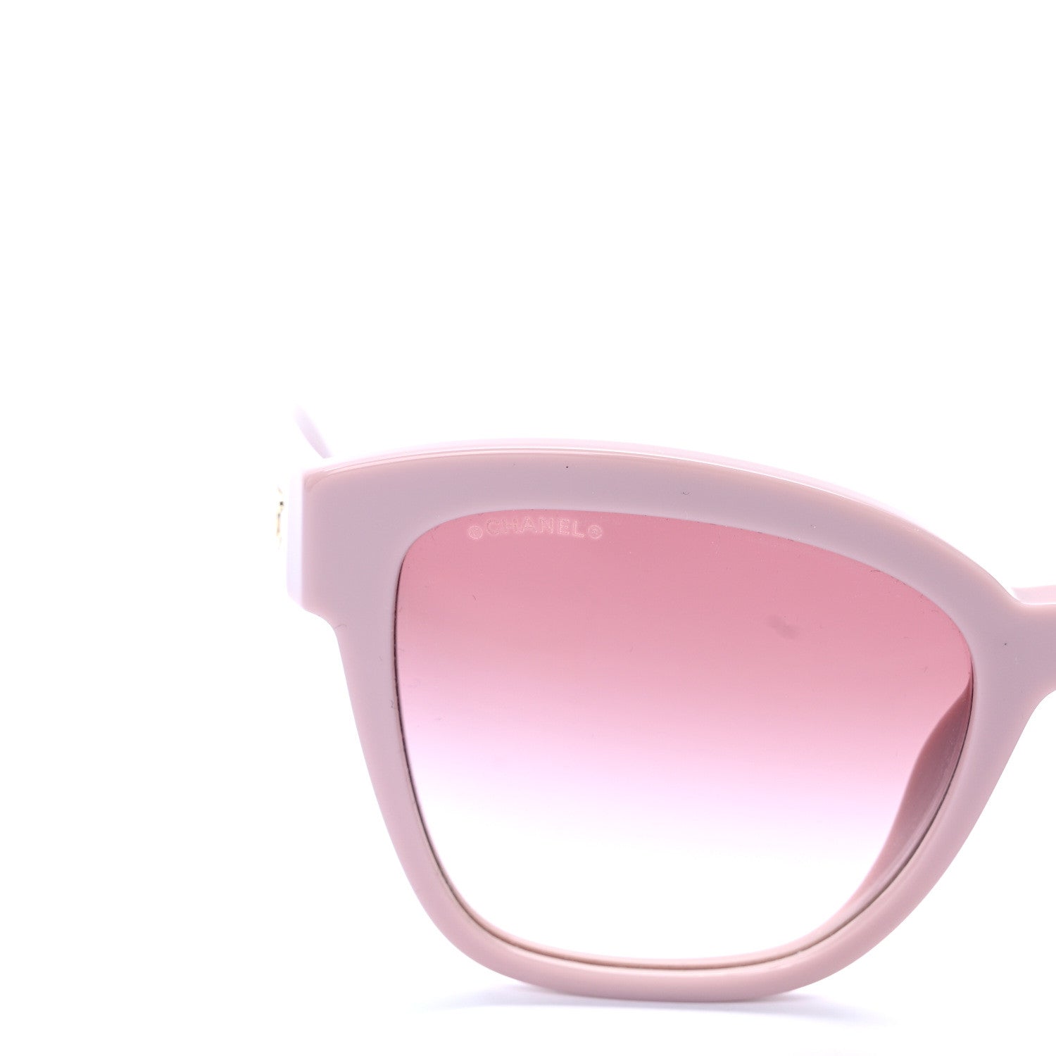 Chanel Acetate Chain Square Sunglasses 5487-A Pink 5 of 8