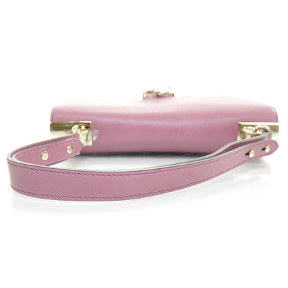 Gucci Calfskin 1973 Shoulder Flap Bag Mauve 6 of 10