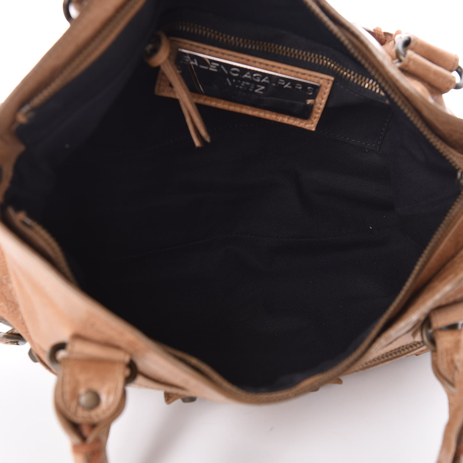 Balenciaga Chevre Classic Hardware First Caramel 7 of 13