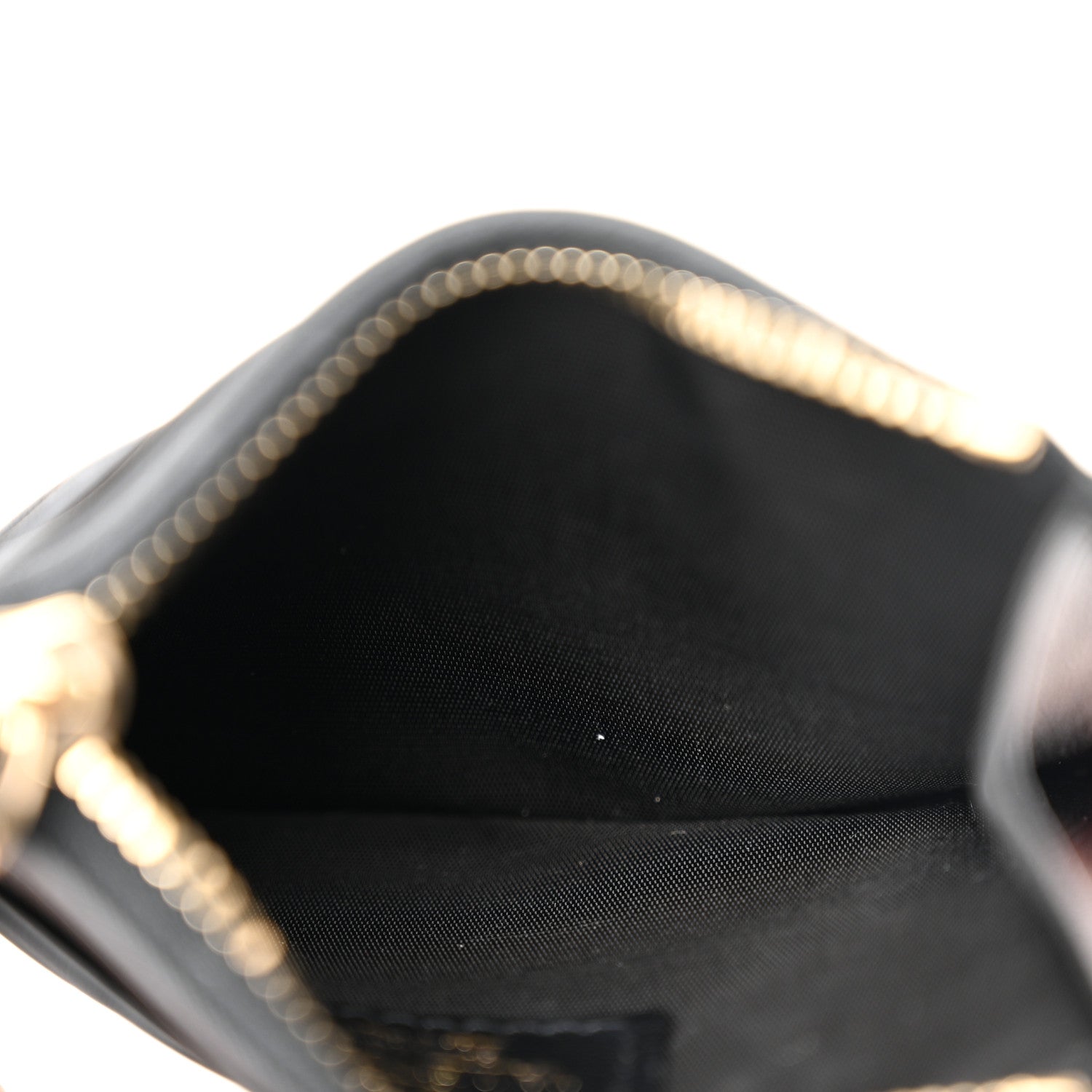 Valentino Garavani Vitello Rockstud Card Holder With Zipper Black 5 of 6