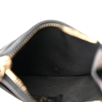 Valentino Garavani Vitello Rockstud Card Holder With Zipper Black 5 of 6
