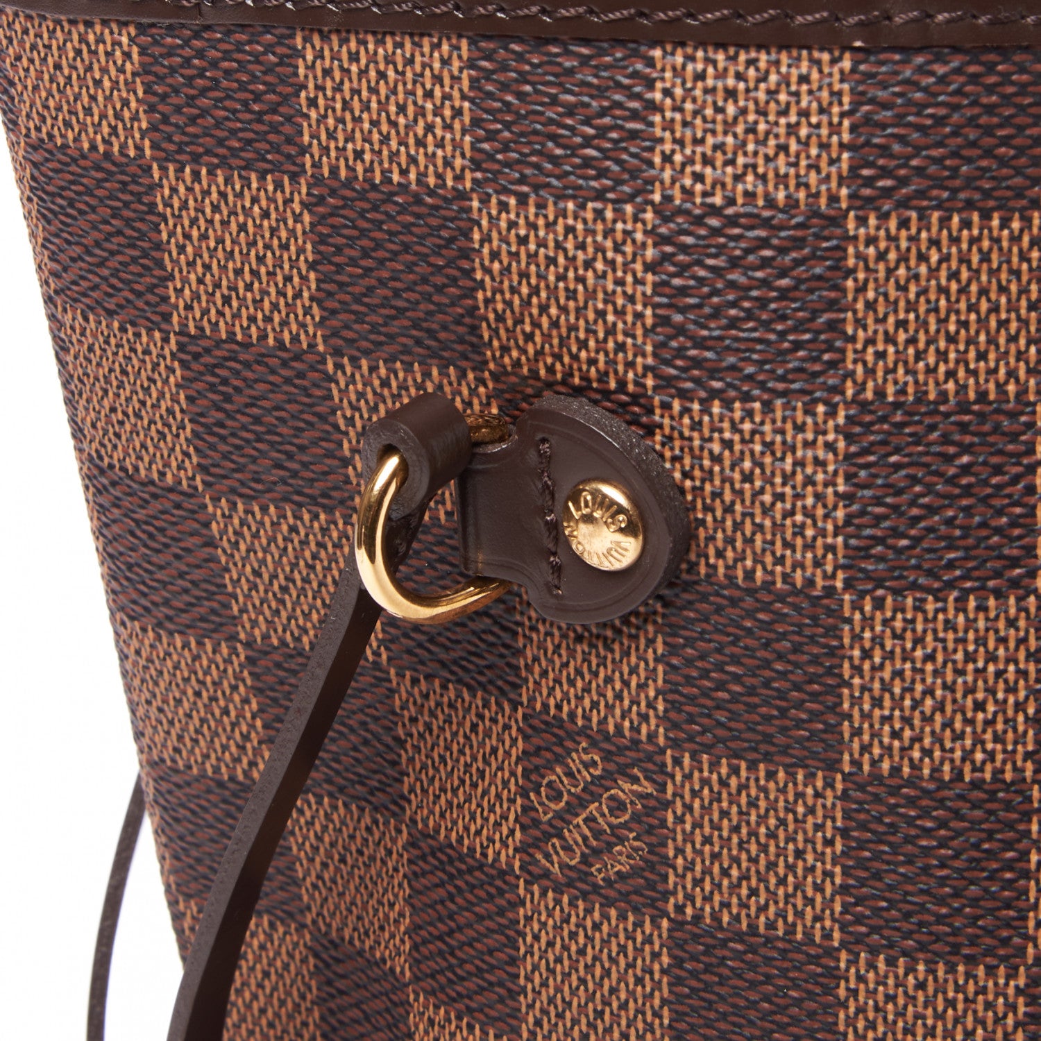 Louis Vuitton Damier Ebene Neverfull MM 6 of 9