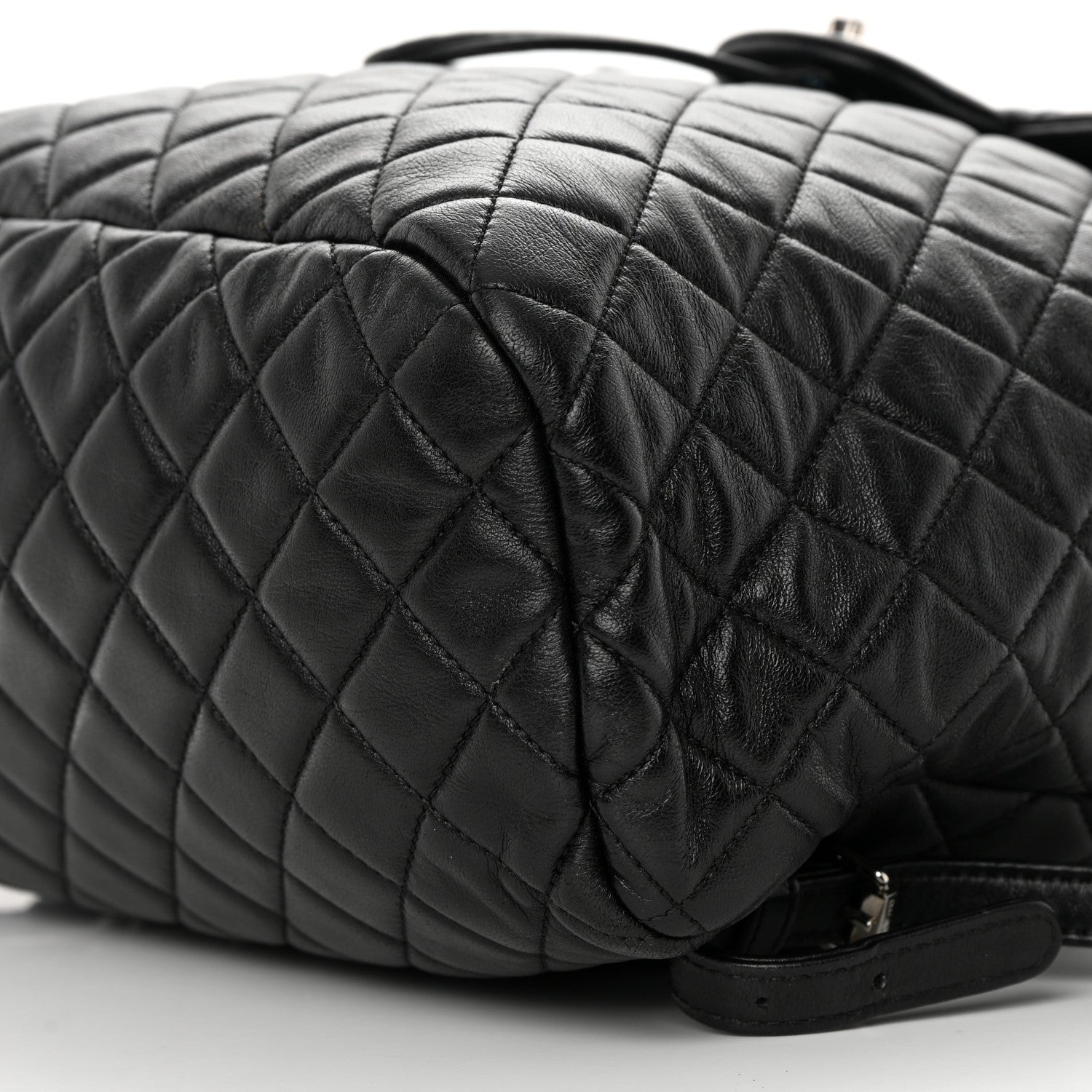 Chanel Lambskin Quilted Large Urban Spirit Backpack Black 10 of 11