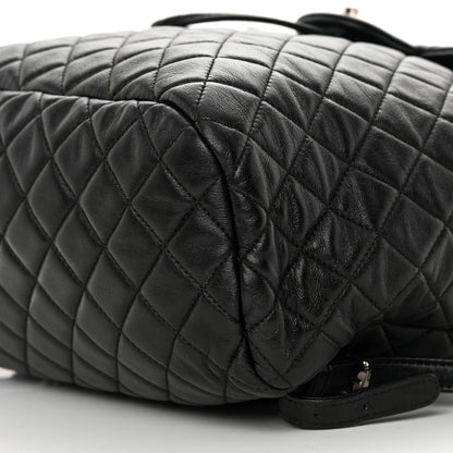 Chanel Lambskin Quilted Large Urban Spirit Backpack Black 10 of 11