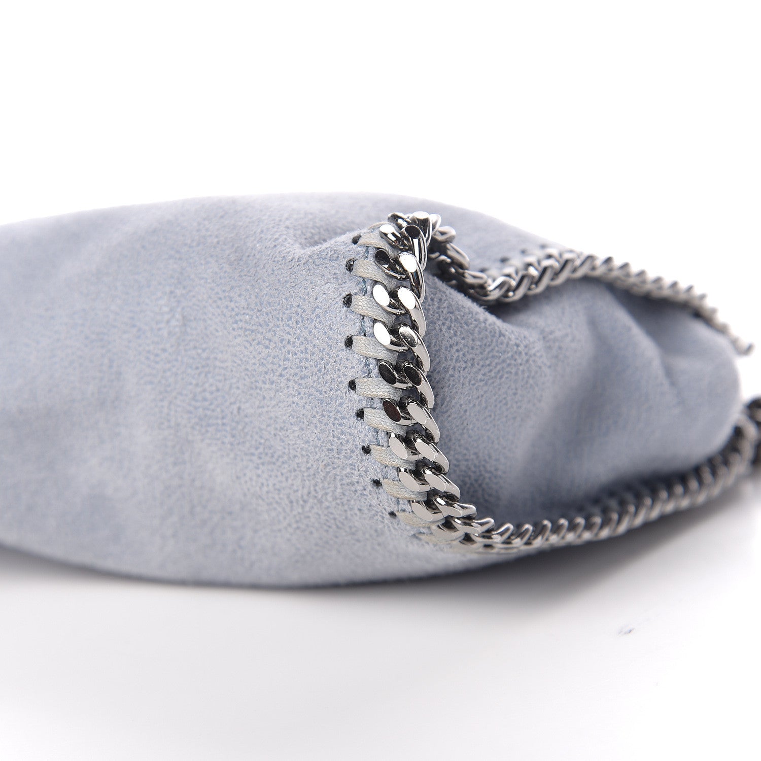 Stella McCartney Shaggy Deer Tiny Falabella Tote Duck Blue 7 of 7