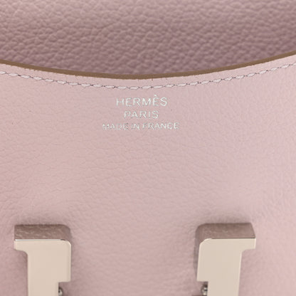 Hermes Evercolor Constance Slim Wallet Mauve Pale 7 of 8