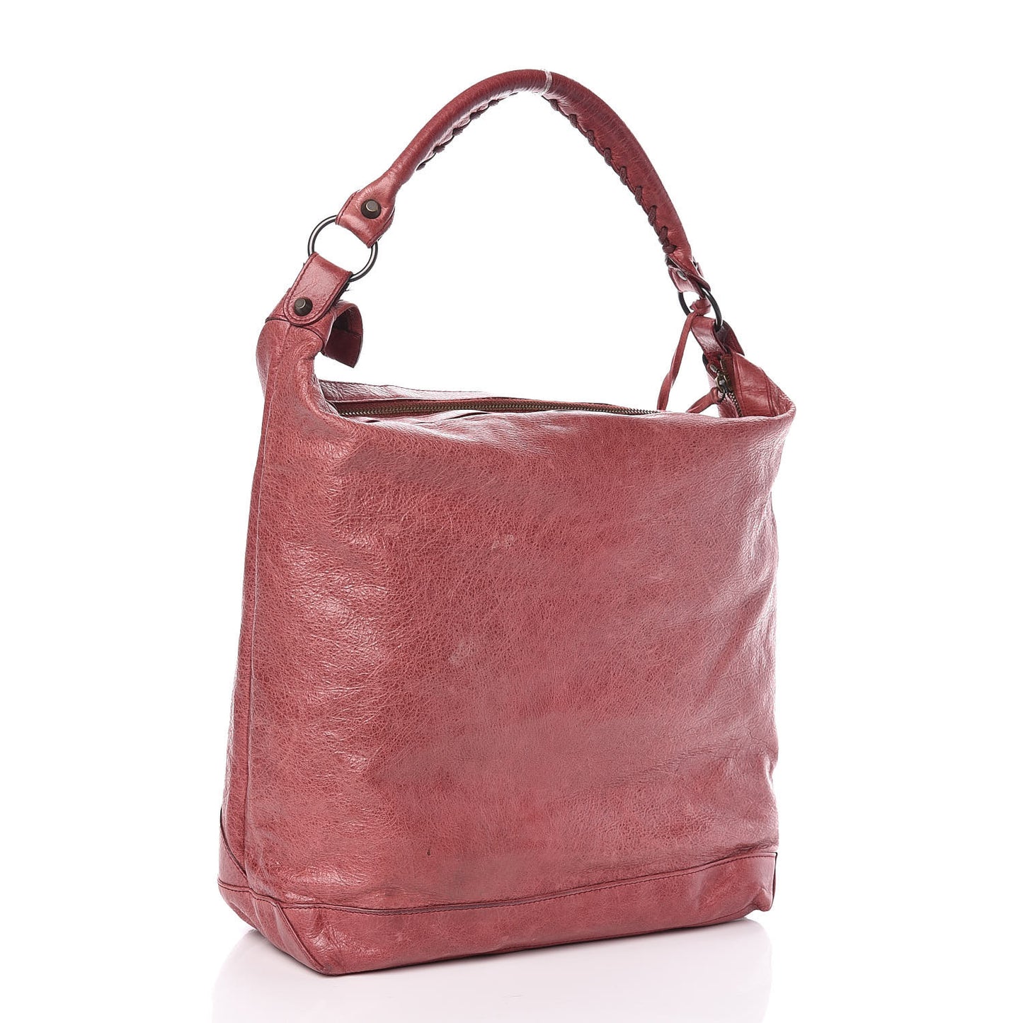 Agneau Classic Hardware Day Hobo Sanguine