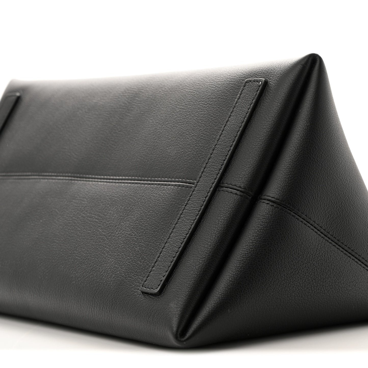 Calfskin Large Society Tote Black