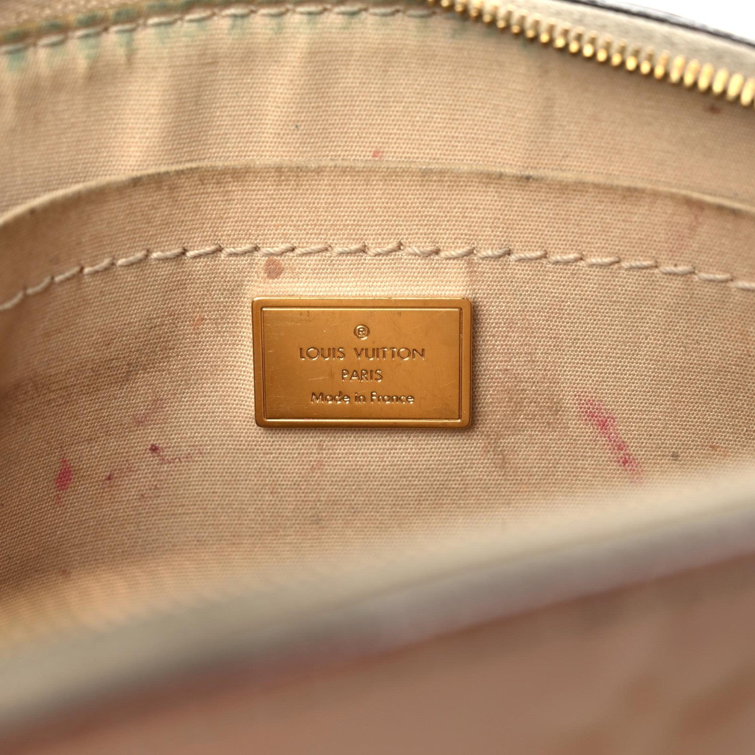 Louis Vuitton Vernis Santa Monica Clutch Dune 9 of 22