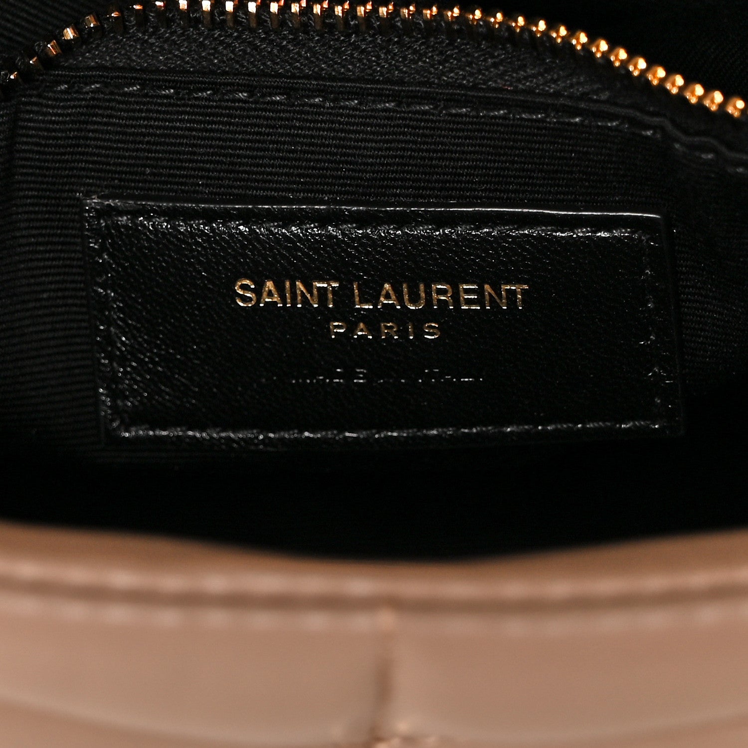 Saint Laurent Lambskin Quilted Toy Loulou Puffer Monogram Chain Satchel Dark Beige 5 of 11