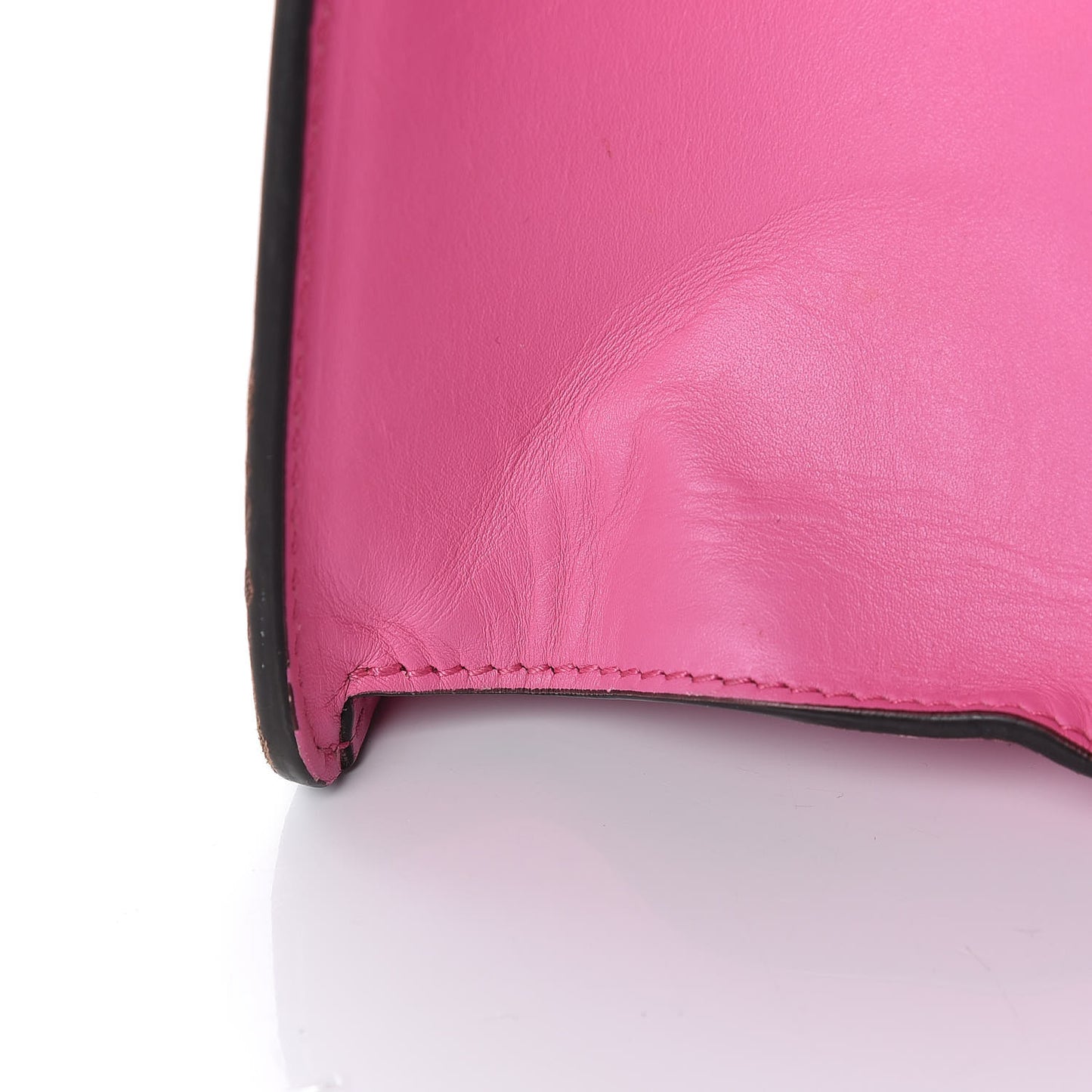 Vitello Fontanella Web Medium Sylvie Top Handle Bag Pink Tropical Flower