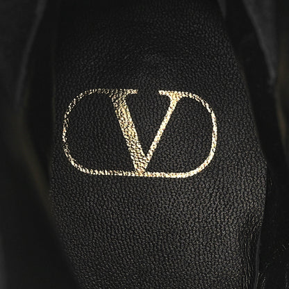 Valentino Garavani Suede VLogo 30mm Ankle Boots 39 Black 8 of 9