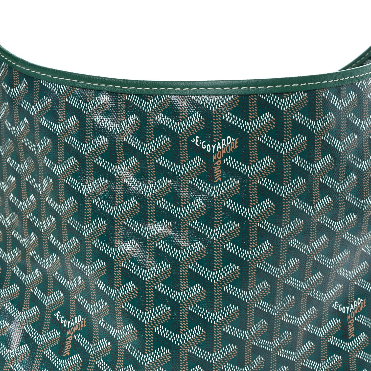 Goyard Goyardine Boheme Hobo Green 9 of 11