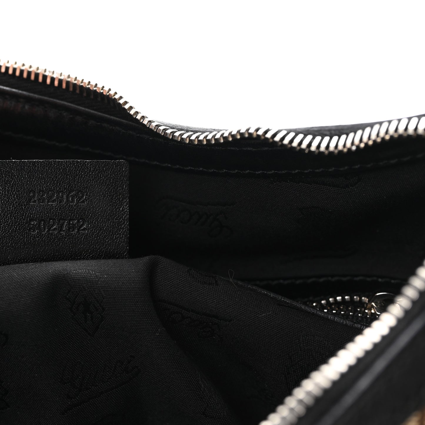 Monogram Medium GG Twins Hobo Black