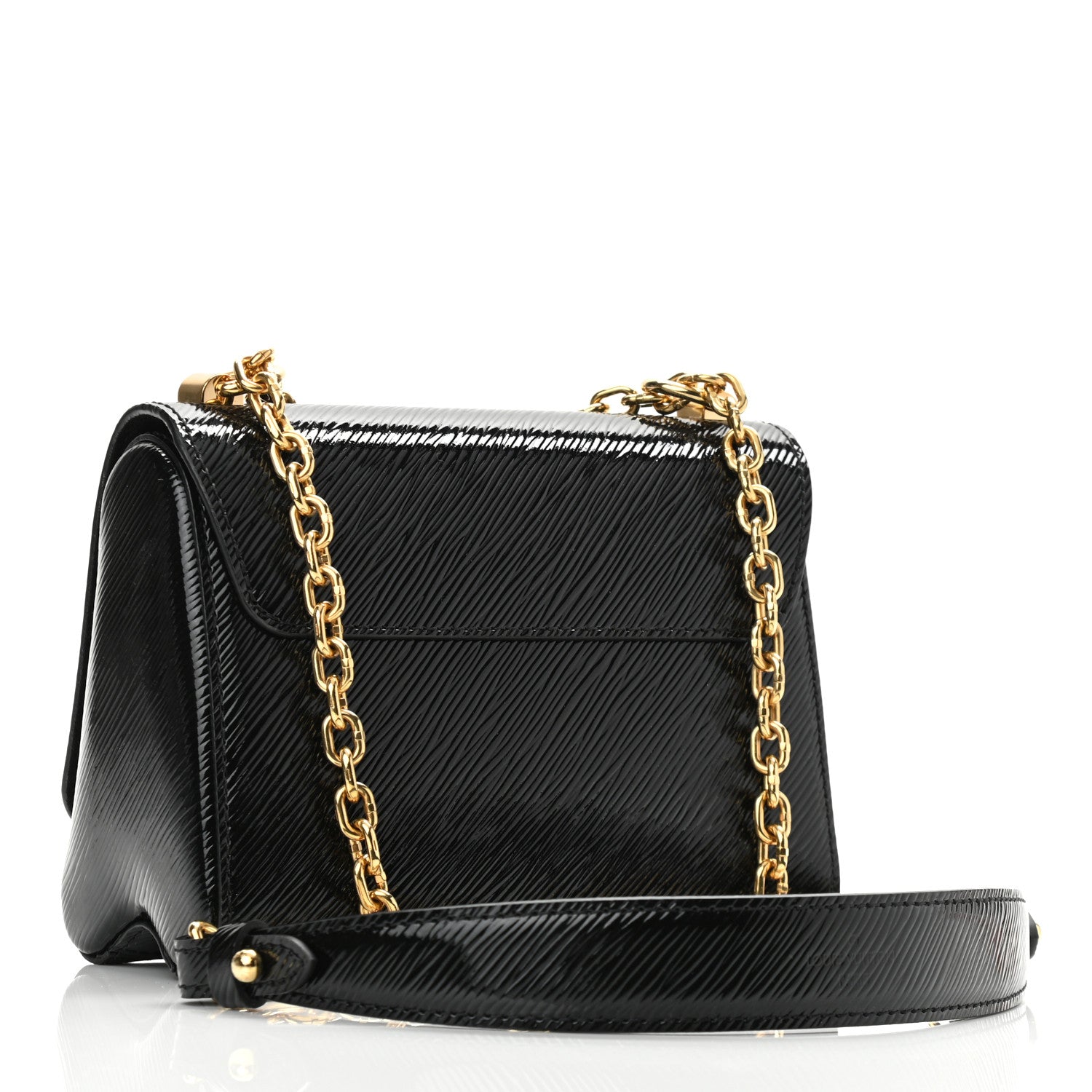 Louis Vuitton Electric Epi Twist Shoulder Bag PM Black 3 of 9