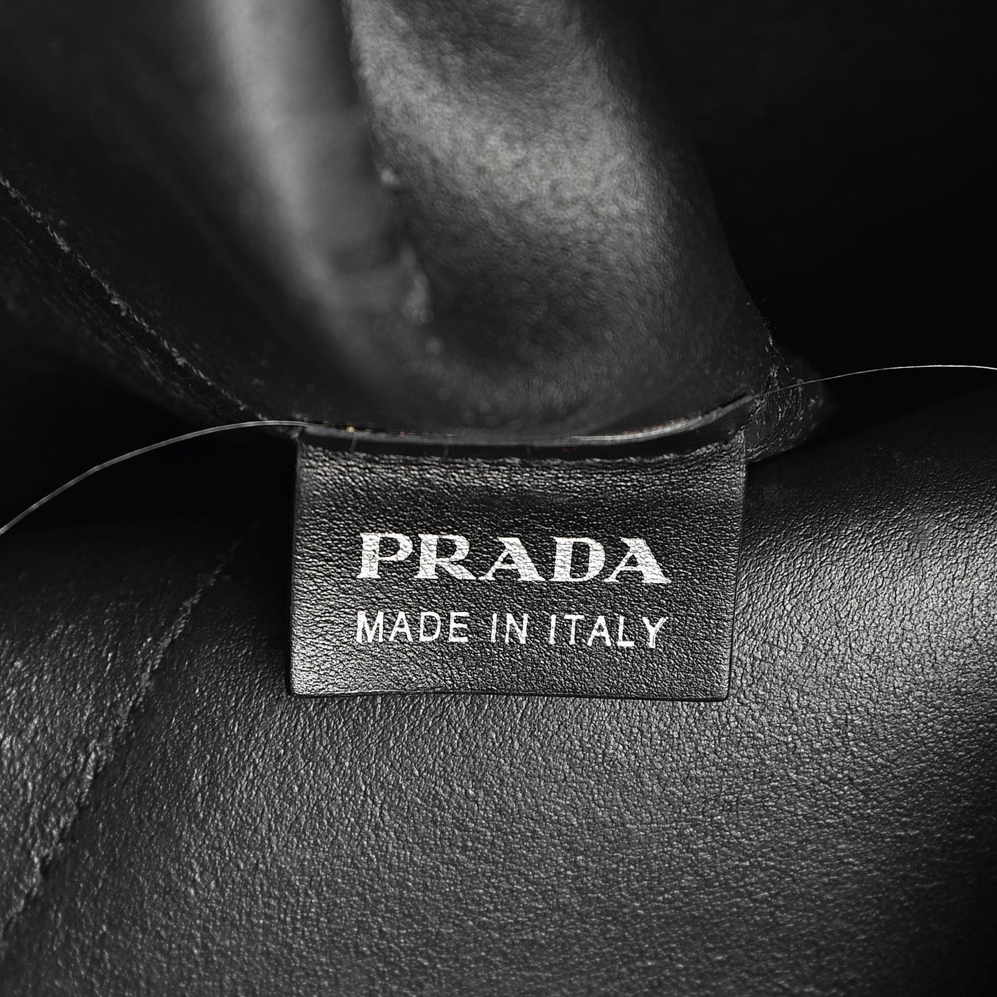 City Calf Shopping Tote Black