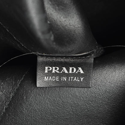 Prada City Calf Shopping Tote Black 7 of 16