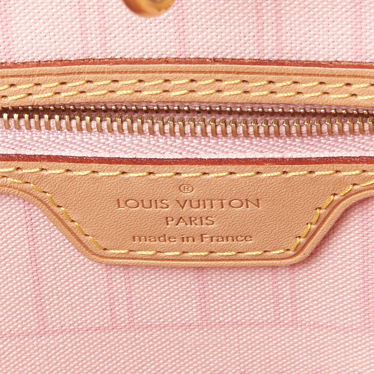 Louis Vuitton Damier Azur Neo Neverfull MM Rose Ballerine 9 of 9