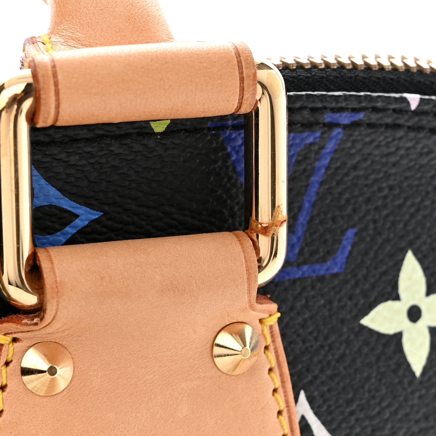 Louis Vuitton LOUIS VUITTON Monogram Multicolor Alma Black 14 of 14